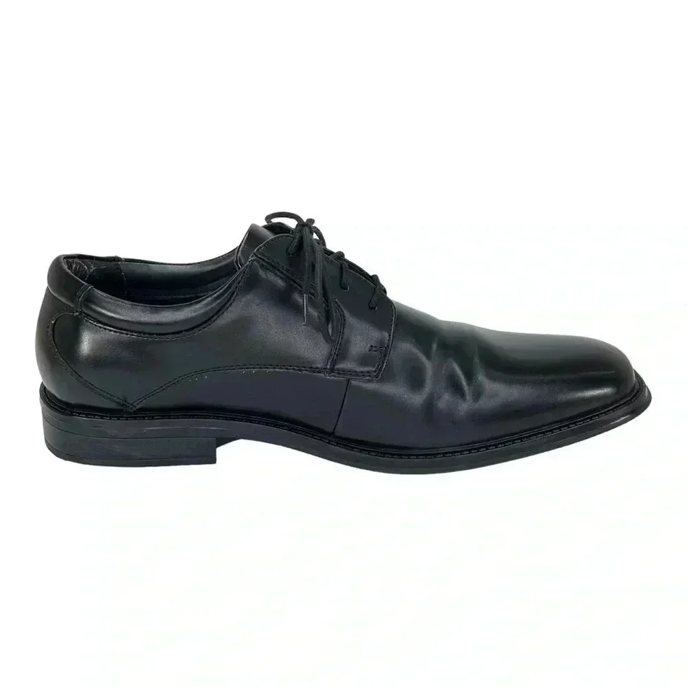 Dockers Irving Black Patent Leather Mens Oxfords Size 12M